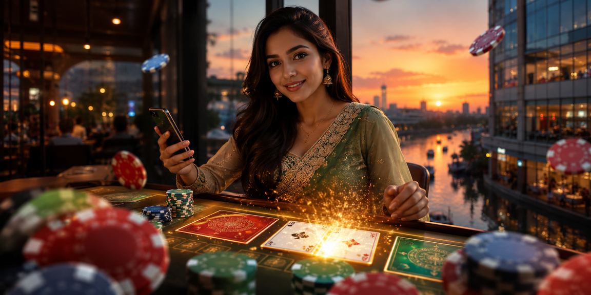 রংপুরের চা বাগানে একজন মহিলা মোবাইলে অ্যান্ডার বাহার গেম খেলছেন