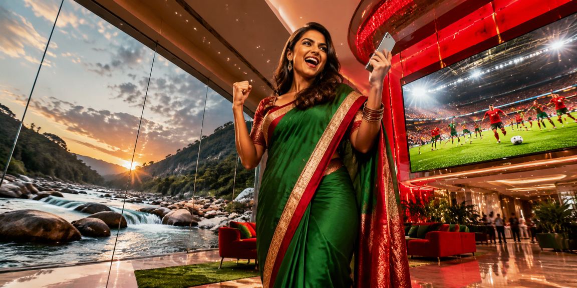 সিলেটে একজন ব্যবহারকারী মোবাইলে ক্যাসিনো প্রোমোশন দেখছেন